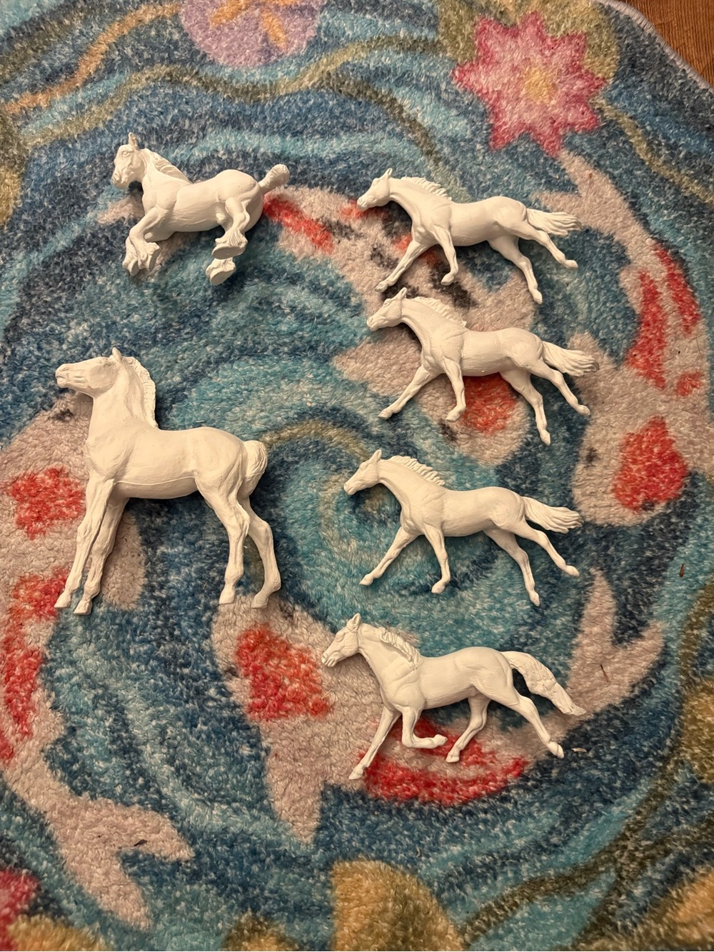 6 Breyer Bodies - 5 stablemates and 1 classic foal